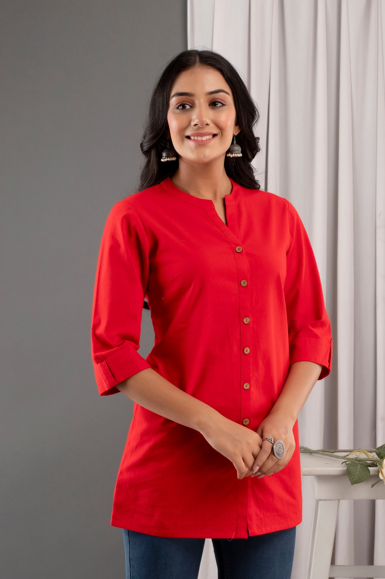 Indiamart Round Neck T Shirts For Ladies Indiamart Collared V Neck
