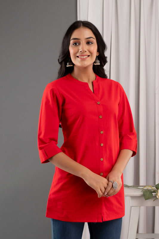 Red Kurti For Women