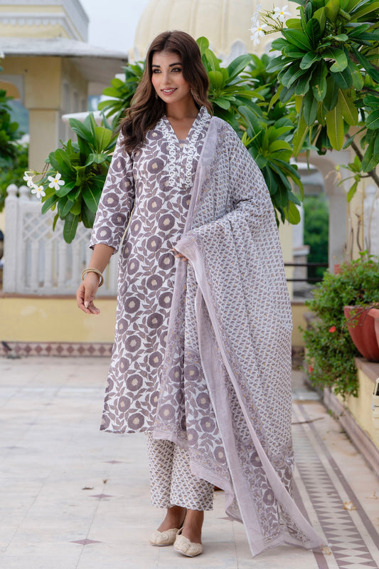 Light Color Kurta Set