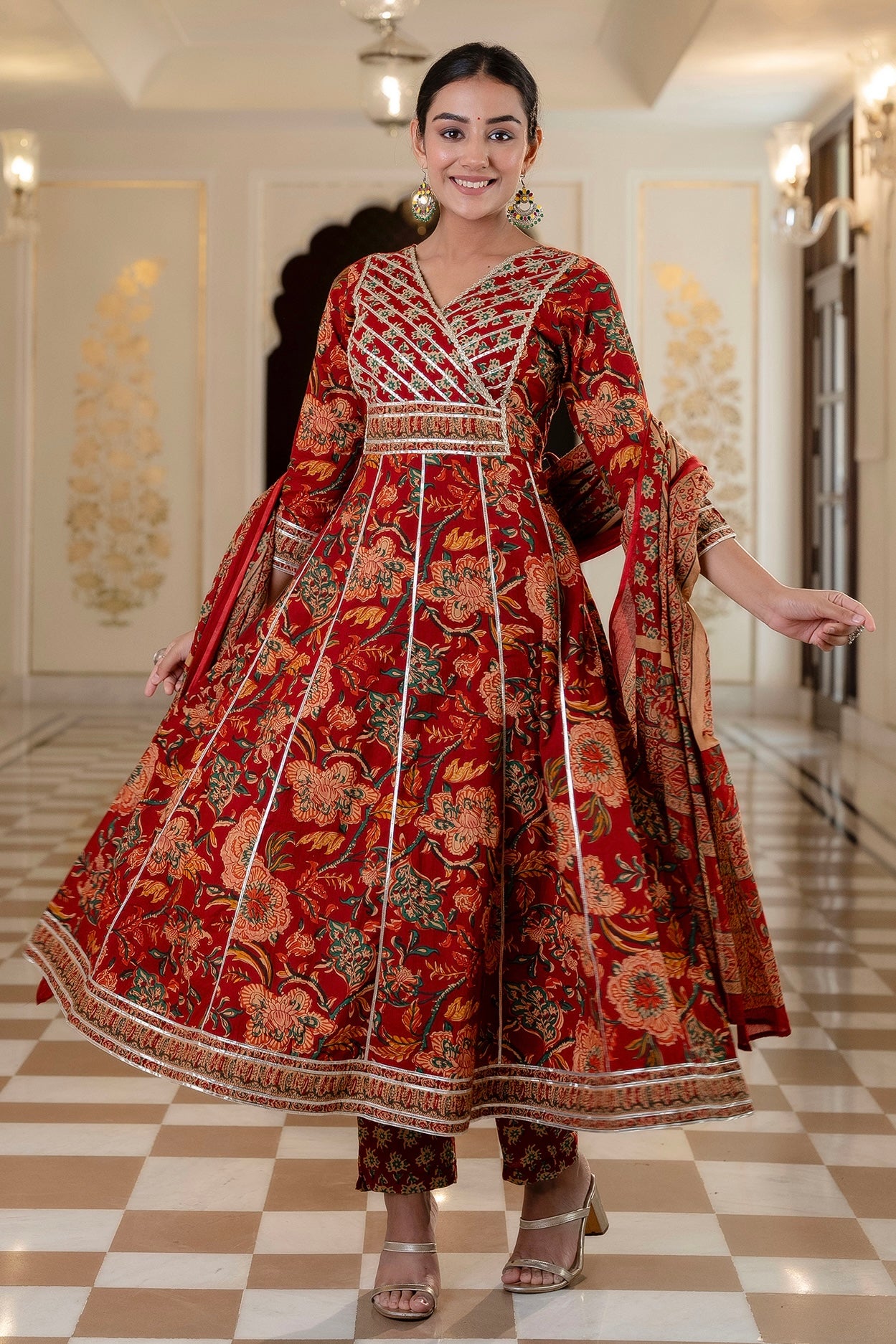 Sequins Work Kurta Set Sequins Work Kurta Set