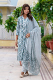 Sky Blue kurta Set With Dupatta Sky Blue kurta Set With Dupatta