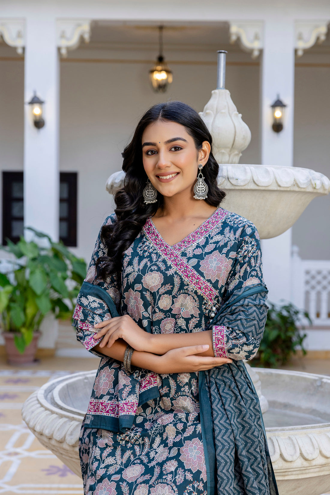 Blue Kurta Set For Women Blue Kurta Set For Women