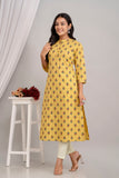 Yellow Kurta For Women Yellow Kurta For Women