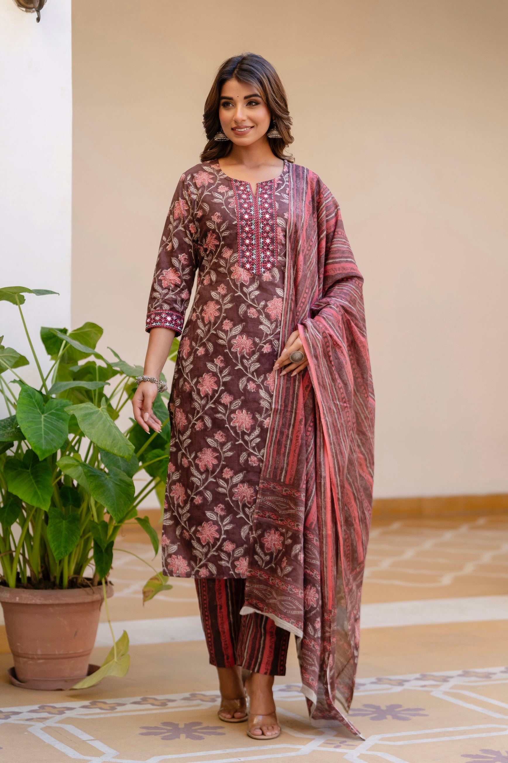 Cotton Kurta Set For Women Cotton Kurta Set For Women