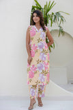 Pastel Yellow Threadwork Straight Kurta with Trousers Coord Set Pastel Yellow Threadwork Straight Kurta with Trousers Coord Set
