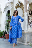 Blue Kurta Set  Blue Kurta Set