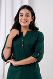 Dark Green Kurta For women Online Dark Green Kurta For women Online
