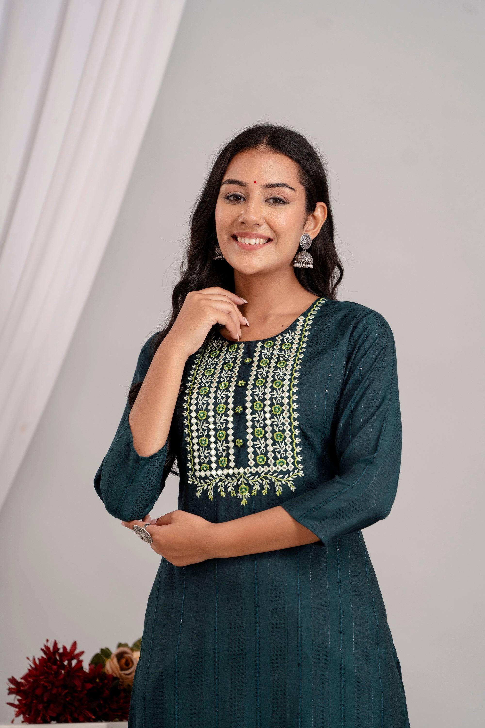 Green Kurta Sets  Green Kurta Sets