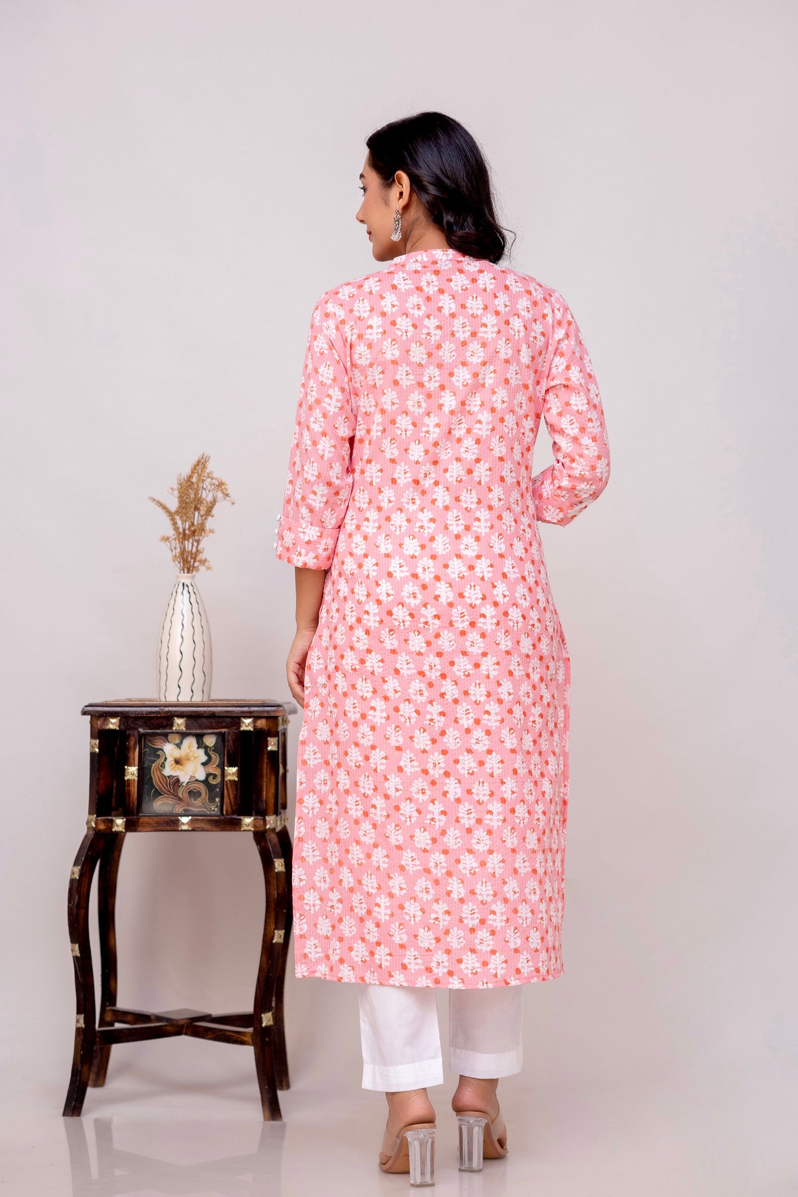 Pink Kurta For Women Pink Kurta For Women
