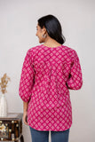 Pink Cotton Top For Women Pink Cotton Top For Women