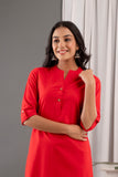 Red Kurta For Women Online Red Kurta For Women Online