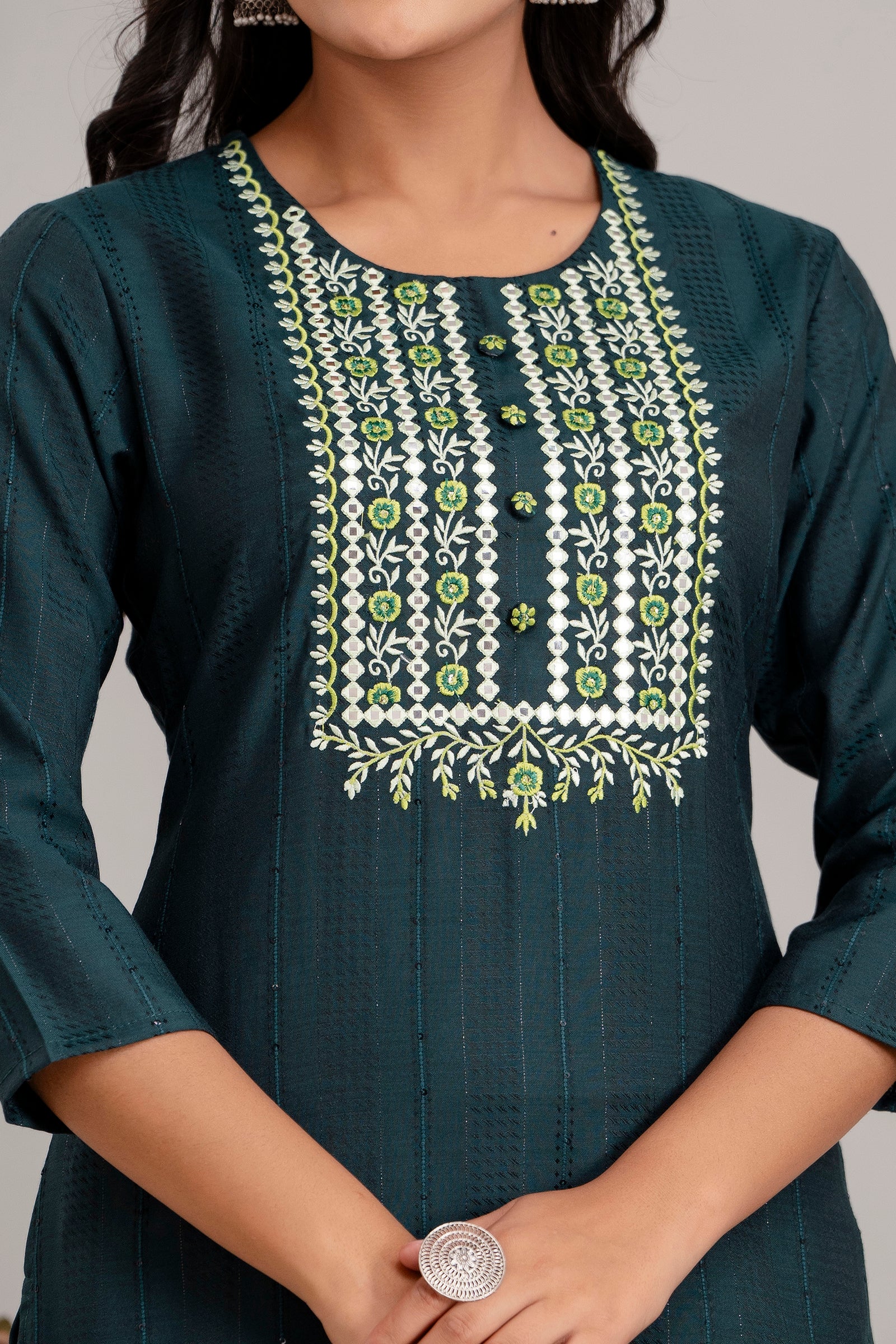 Green Kurta Sets  Green Kurta Sets