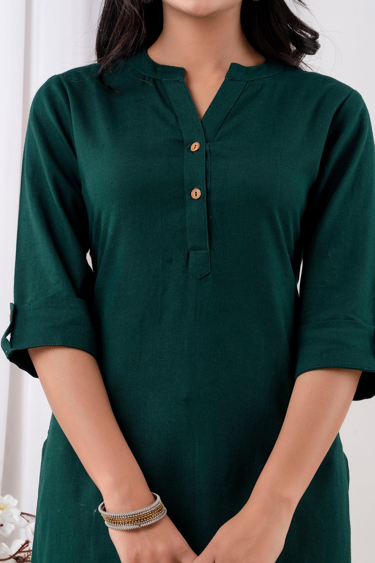 Dark Green Kurta For women Online Dark Green Kurta For women Online