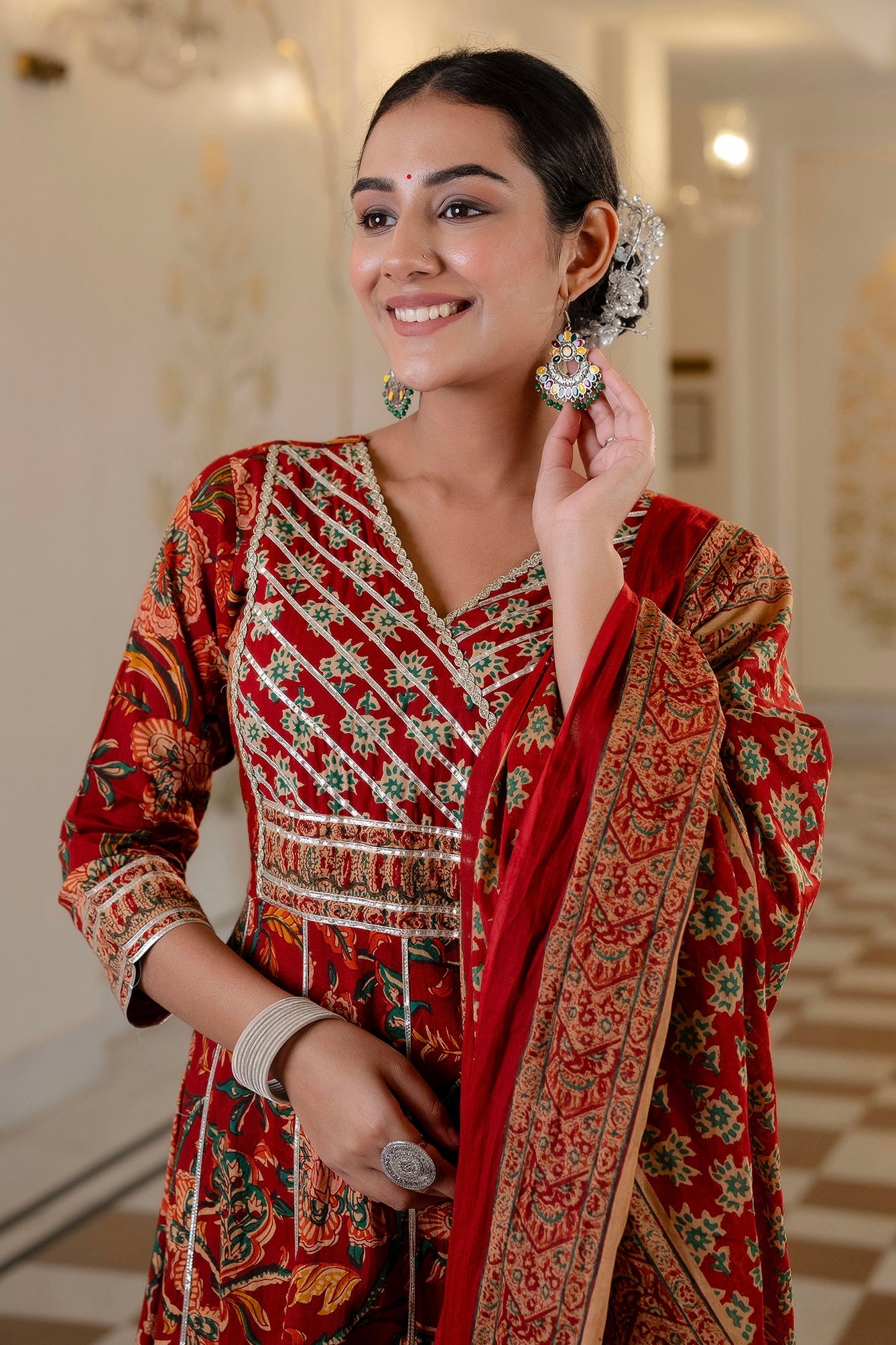 Sequins Work Kurta Set Sequins Work Kurta Set