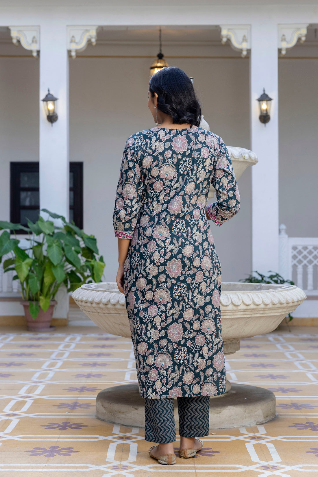 Blue Kurta Set For Women Blue Kurta Set For Women