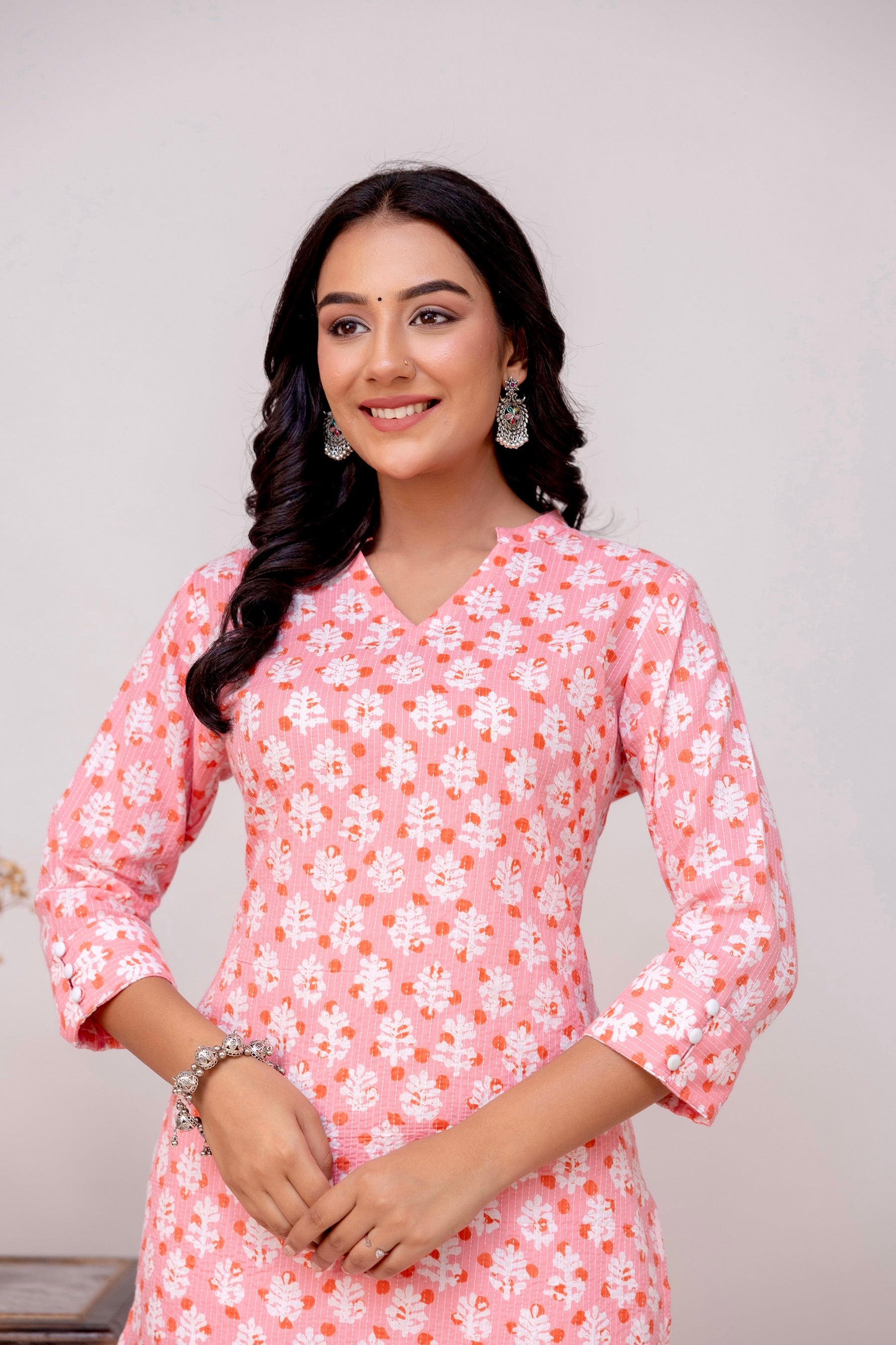 Pink Kurta For Women Pink Kurta For Women