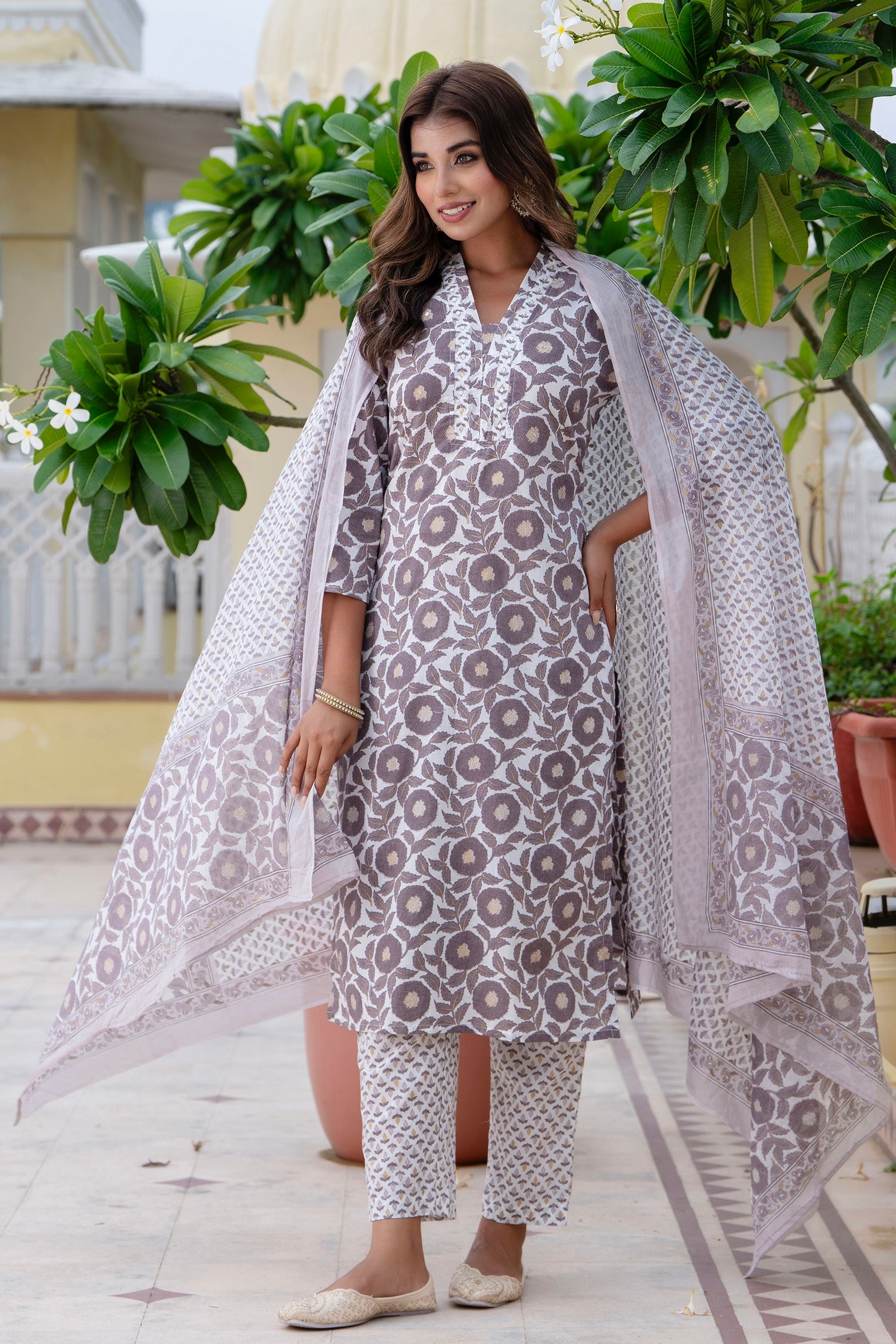 Light Color Kurta Set Light Color Kurta Set