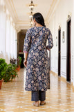 Blue Kurta Set For Women Blue Kurta Set For Women