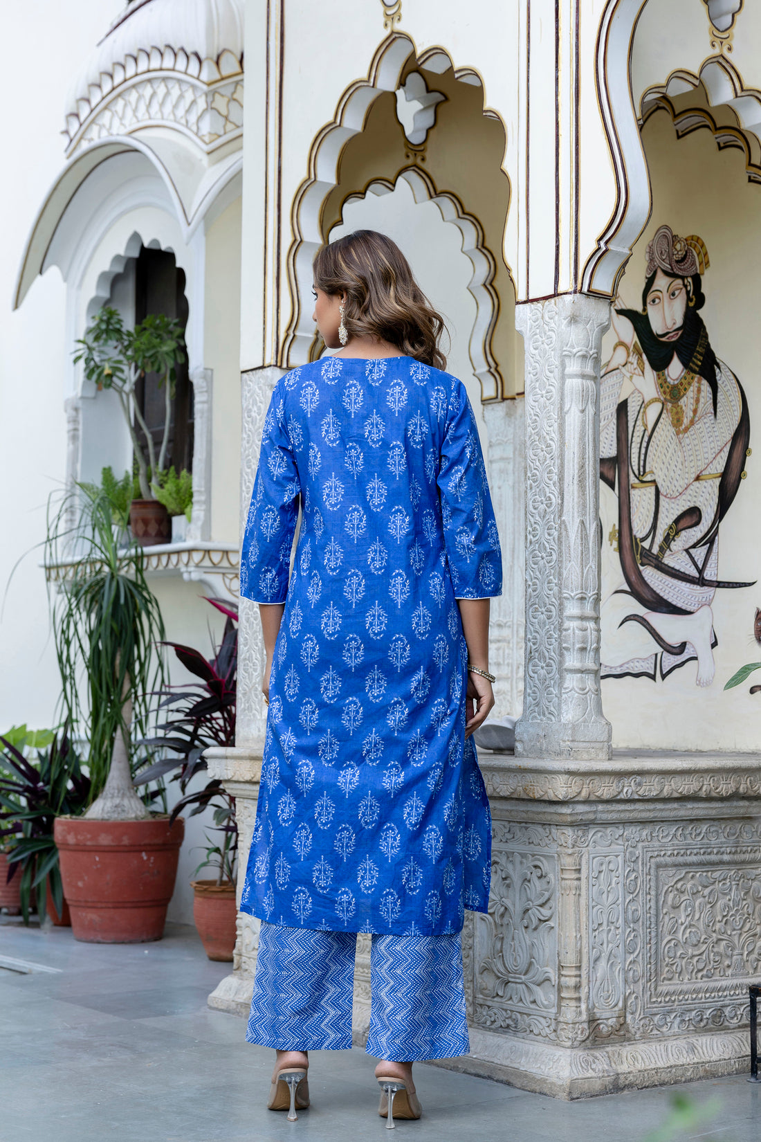 Blue Kurta Set  Blue Kurta Set