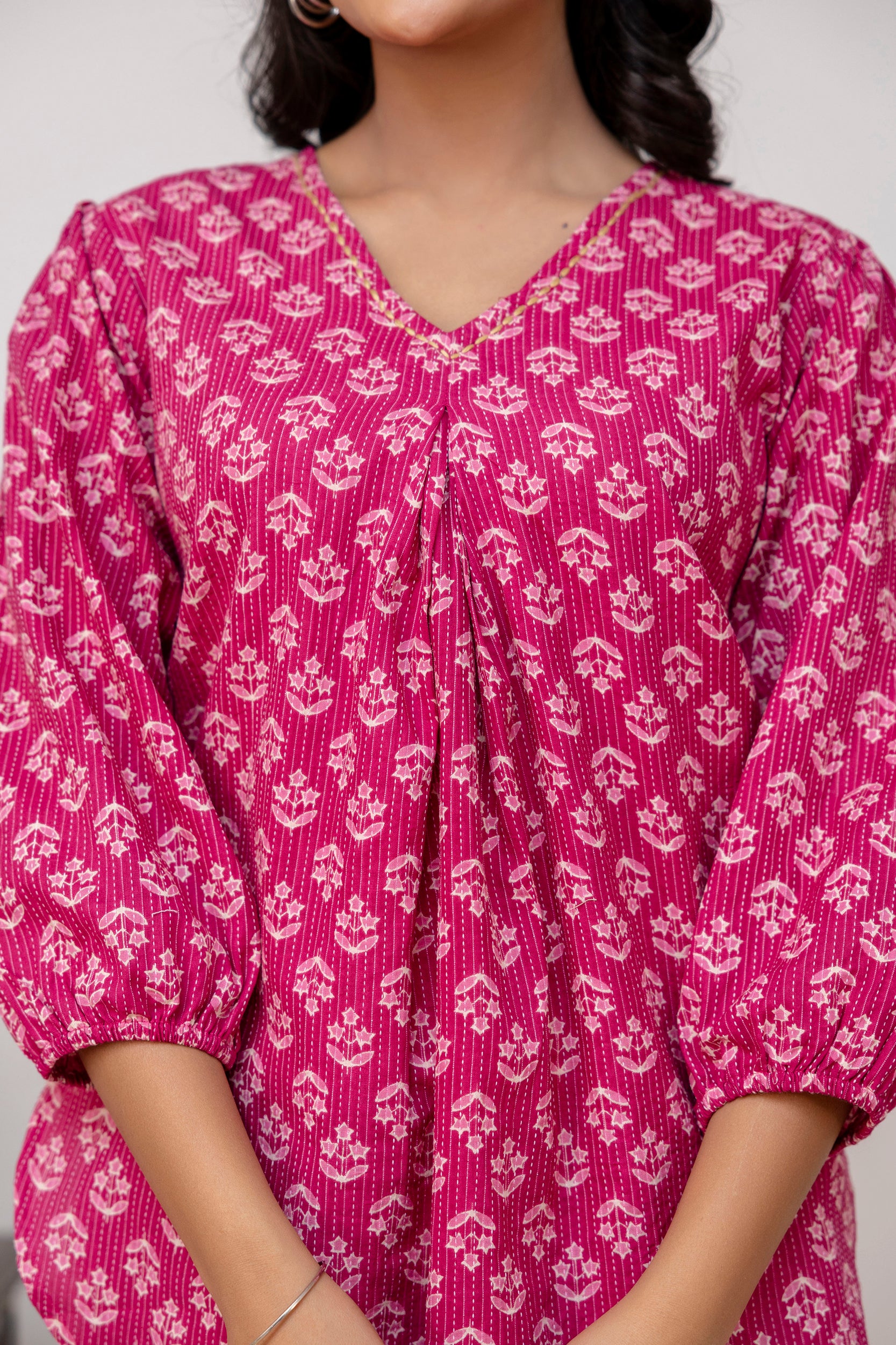 Pink Cotton Top For Women Pink Cotton Top For Women