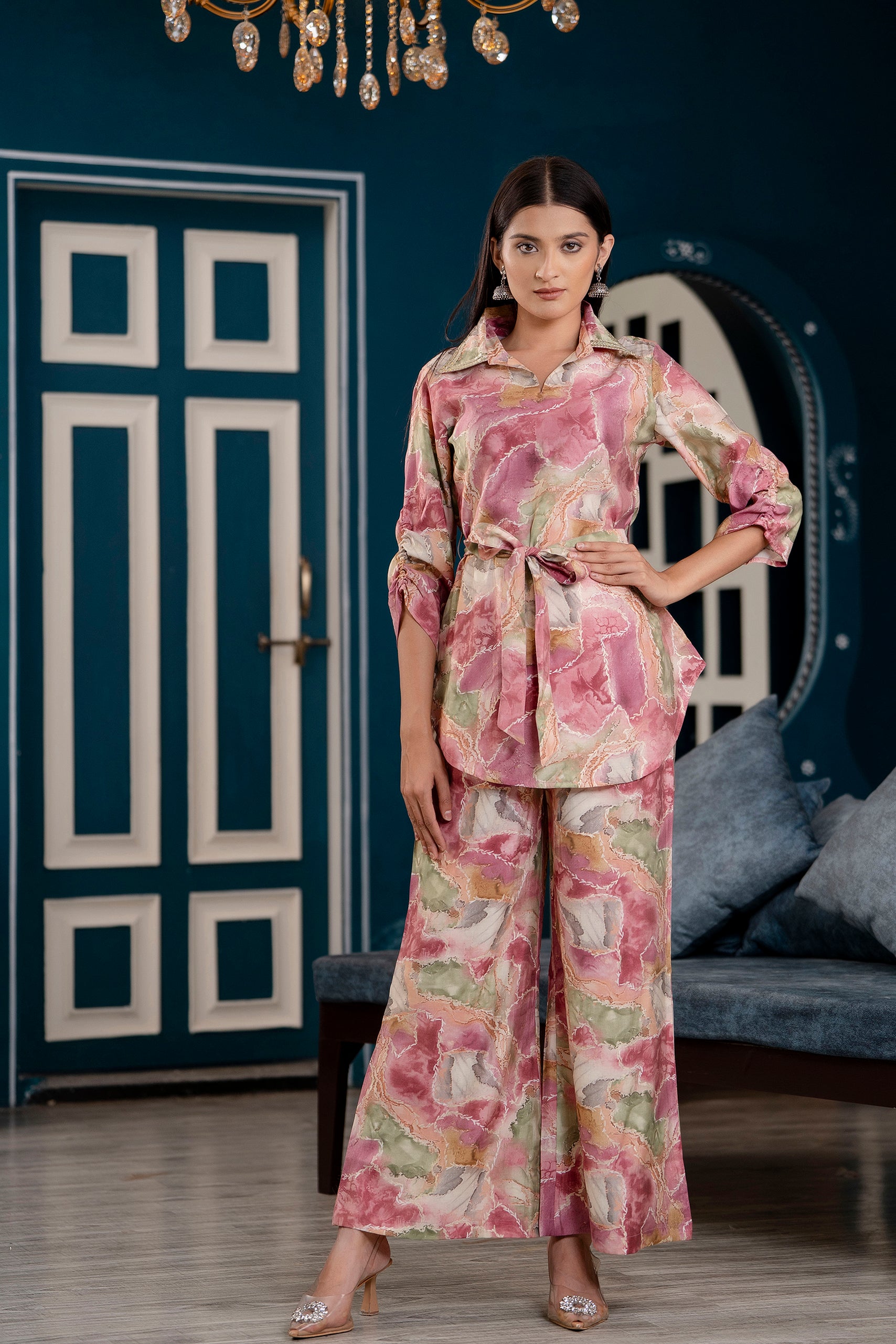 Pink formal Co Ord Set Pink formal Co Ord Set