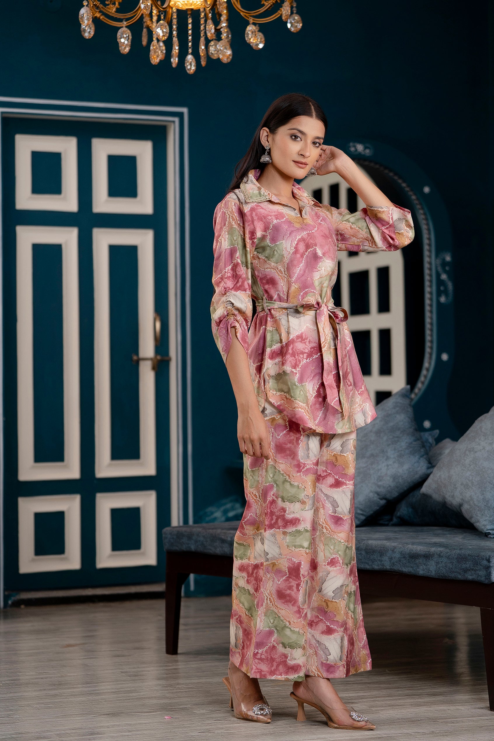 Pink formal Co Ord Set Pink formal Co Ord Set