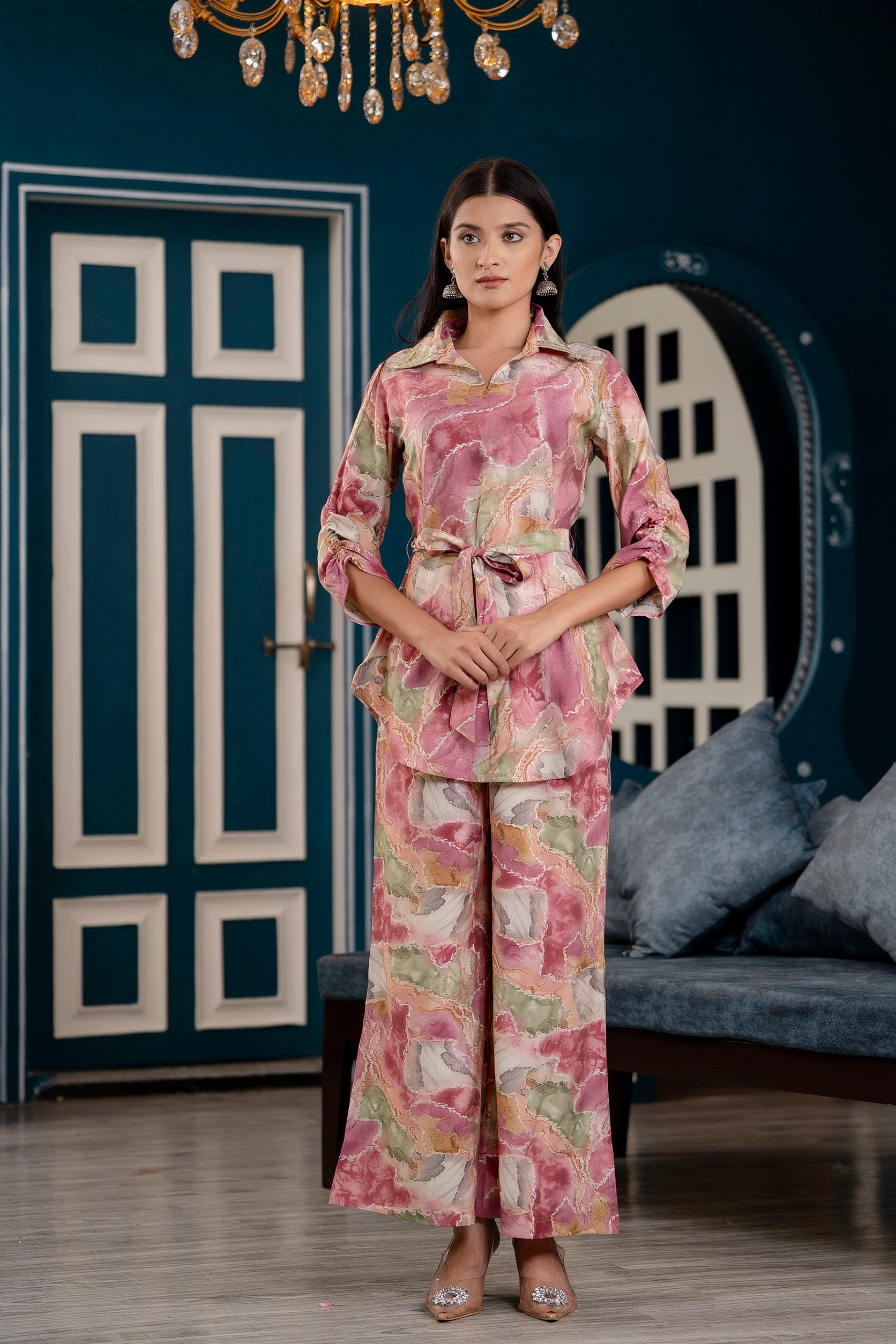 Pink formal Co Ord Set Pink formal Co Ord Set