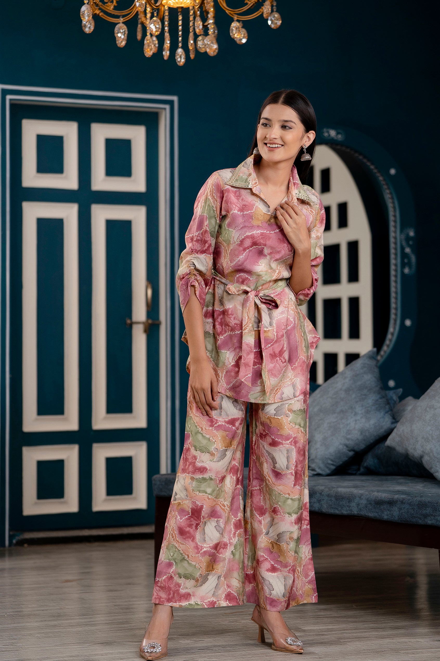 Pink formal Co Ord Set Pink formal Co Ord Set