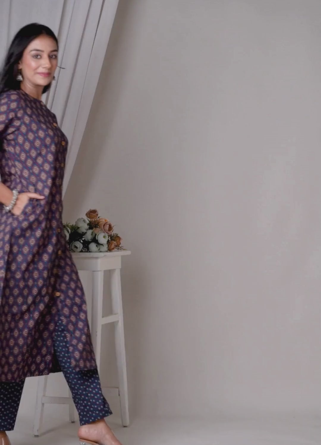 Purple Kurta Purple Kurta