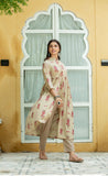 SKin Color Cotton Printed Kurta Set SKin Color Cotton Printed Kurta Set