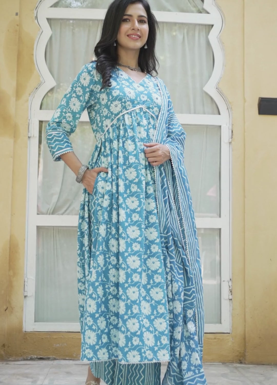 Cotton Printed Suit Set Cotton Printed Suit Set