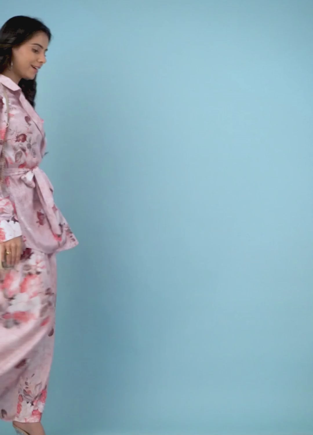 Baby Pink Flower Co-ord set Baby Pink Flower Co-ord set