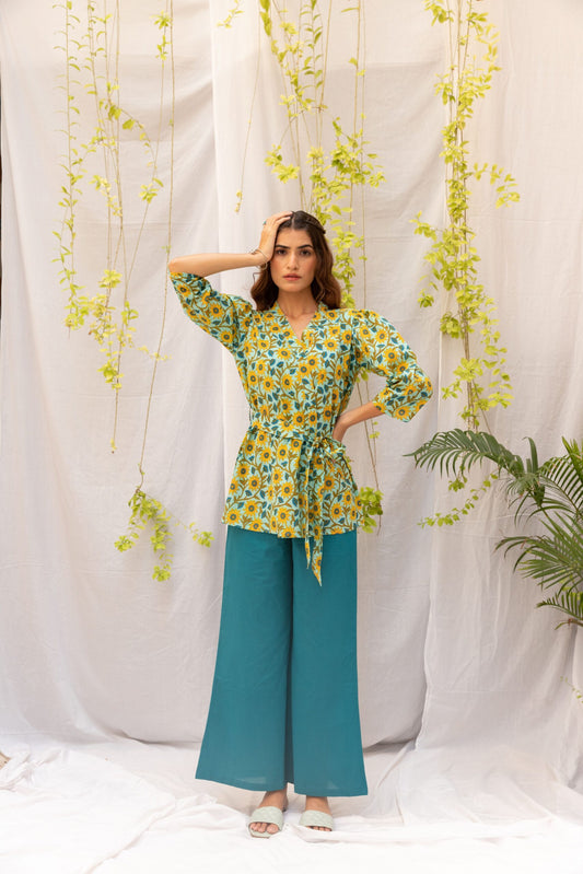 Green Cotton Co-ords set