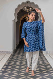Blue Kaftan Set for casual wear Blue Kaftan Set for casual wear