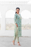 Green Cotton Kurta Set Green Cotton Kurta Set