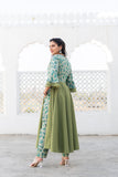 Green Cotton Kurta Set Green Cotton Kurta Set