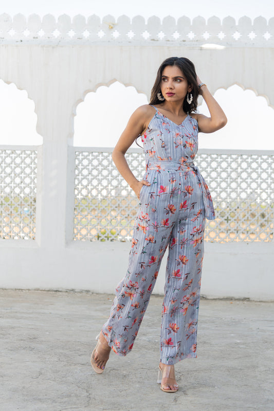 Floral Jumpsuit