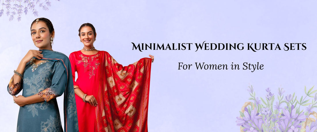Minimalist Wedding Kurta Sets for Women in Style