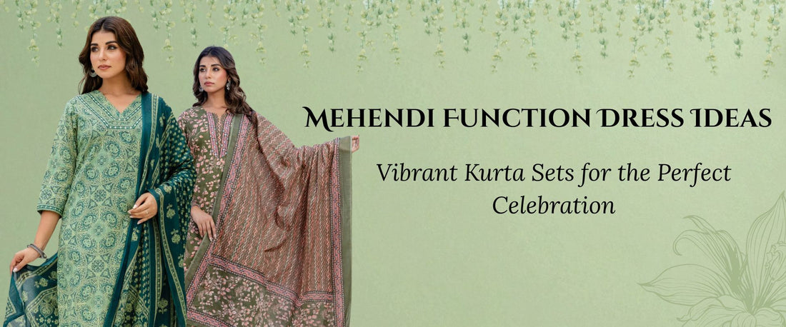 Mehendi Function Dress Ideas: Vibrant Kurta Sets for the Perfect Celebration
