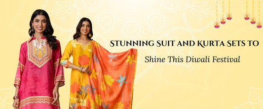 Stunning Suit and Kurta Sets to Shine This Diwali Festival
