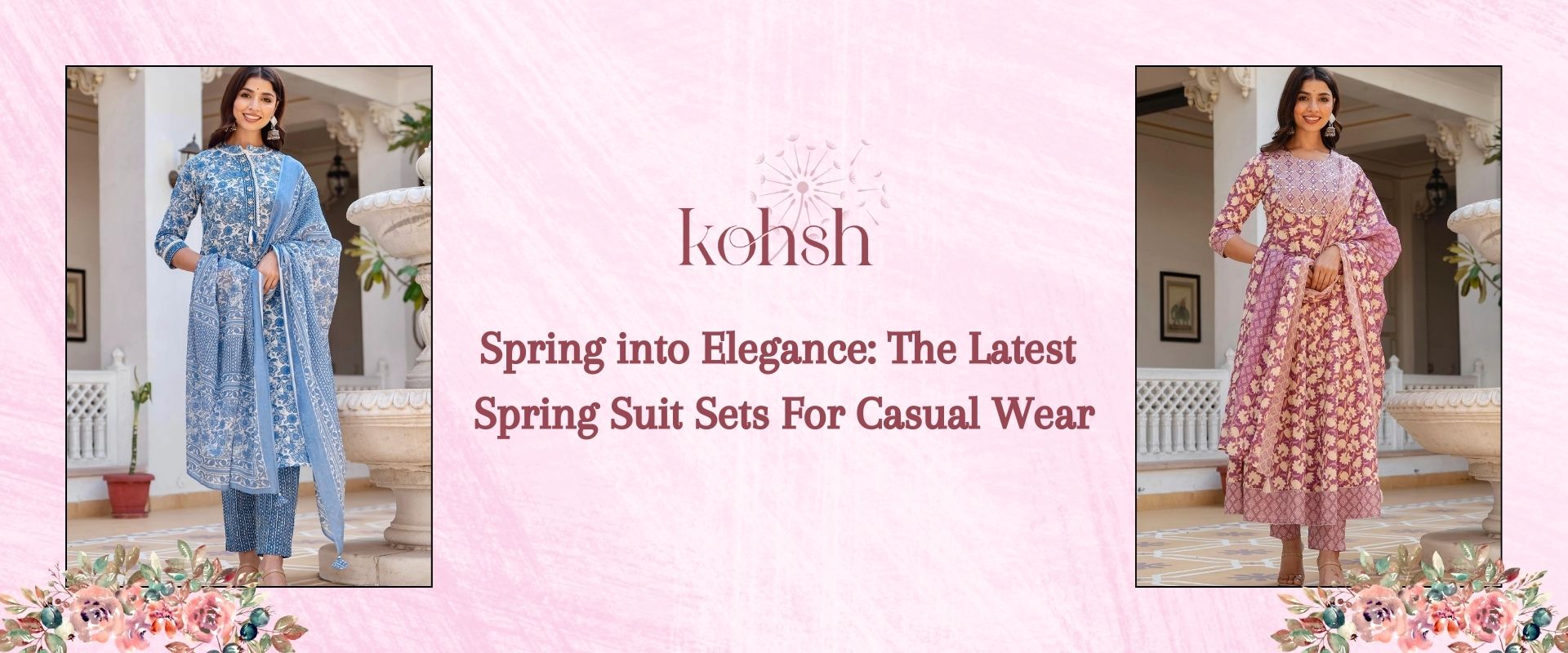 The Latest Spring Suit Sets For Casual Wear | Kohsh