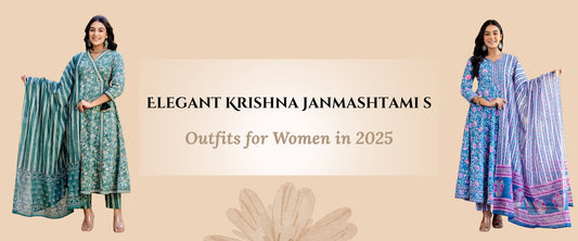 Elegant Krishna Janmashtami Outfits for Women in 2025