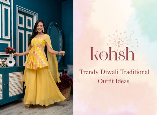 Trendy Diwali Traditional Outfit Ideas