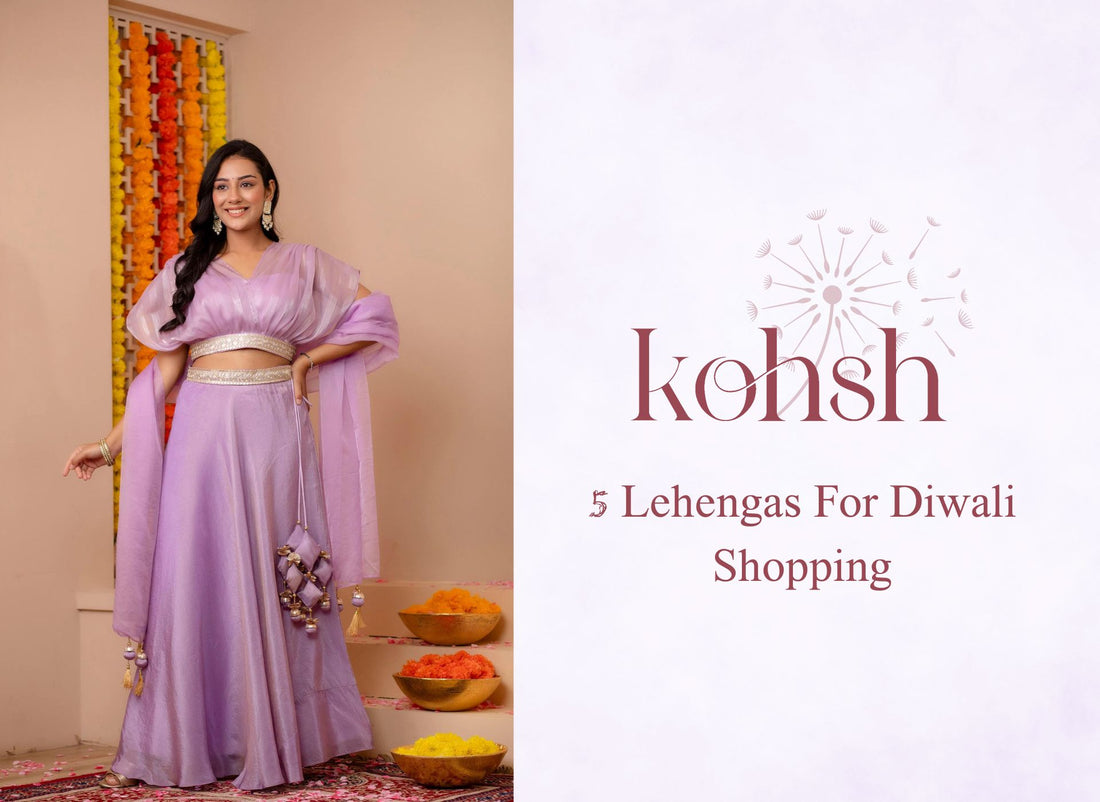 5 Lehengas For Diwali Shopping