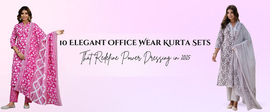 10 Elegant Office Wear Kurta Sets That Redefine Power Dressing in 2025