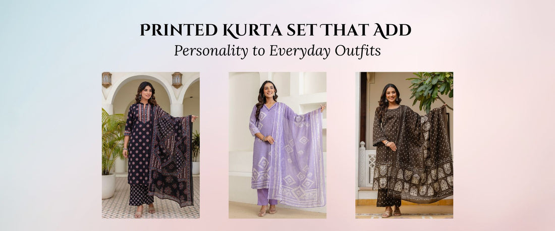 Printed Kurta set That Add Personality to Everyday Outfits