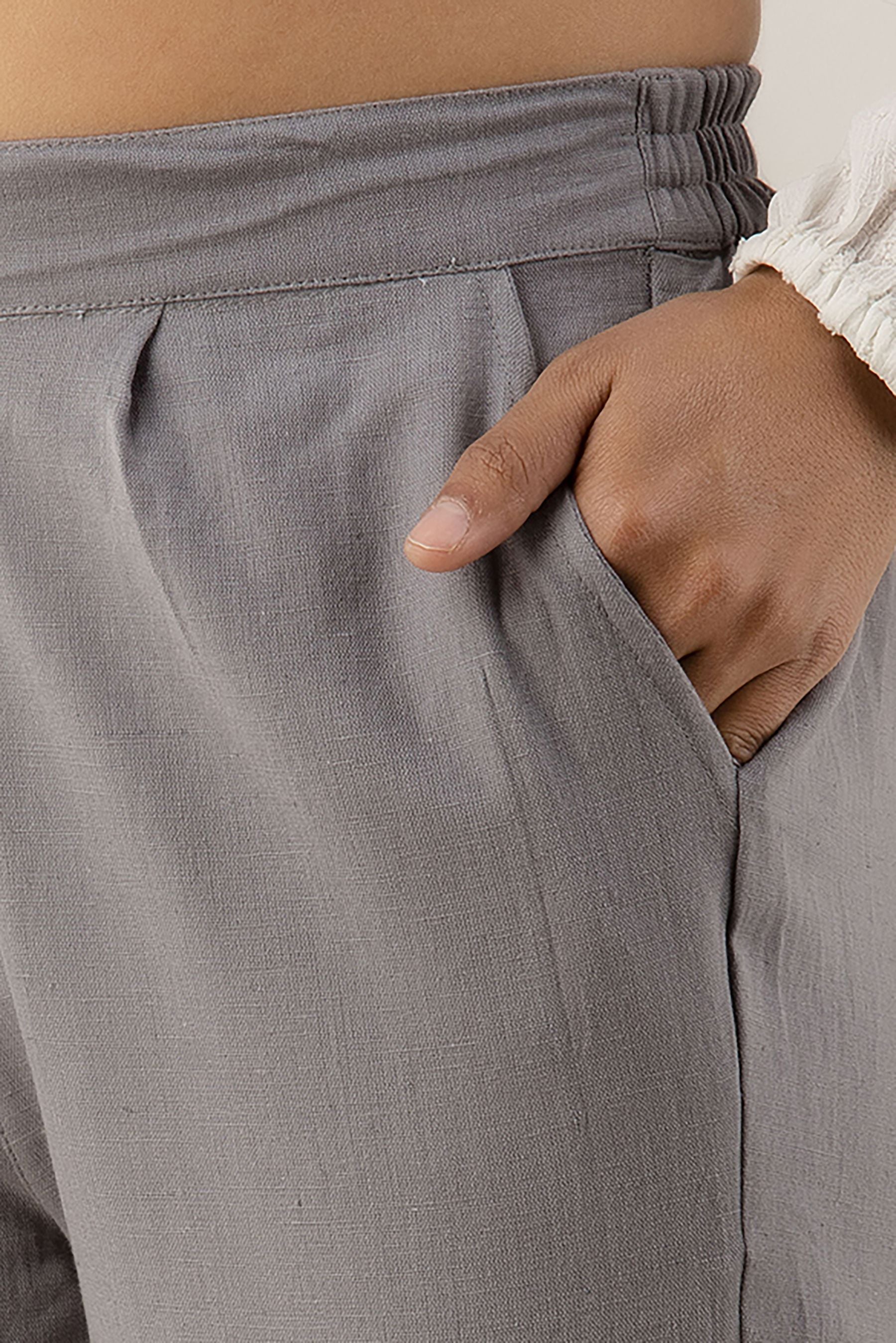 Men's Linen Pants HEMINGWAY. Buttoned Trousers Natural Grey Pants Linen  Mens Clothing Victorian Vintage Antique Classical French Work Pants - Etsy