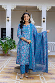 Blue Kurta Set