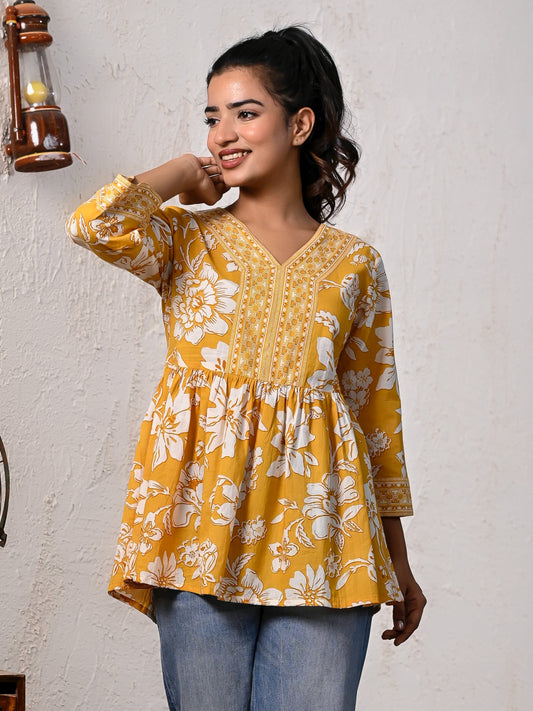 Yellow Top for women