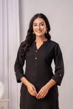 Black Kurti For Women